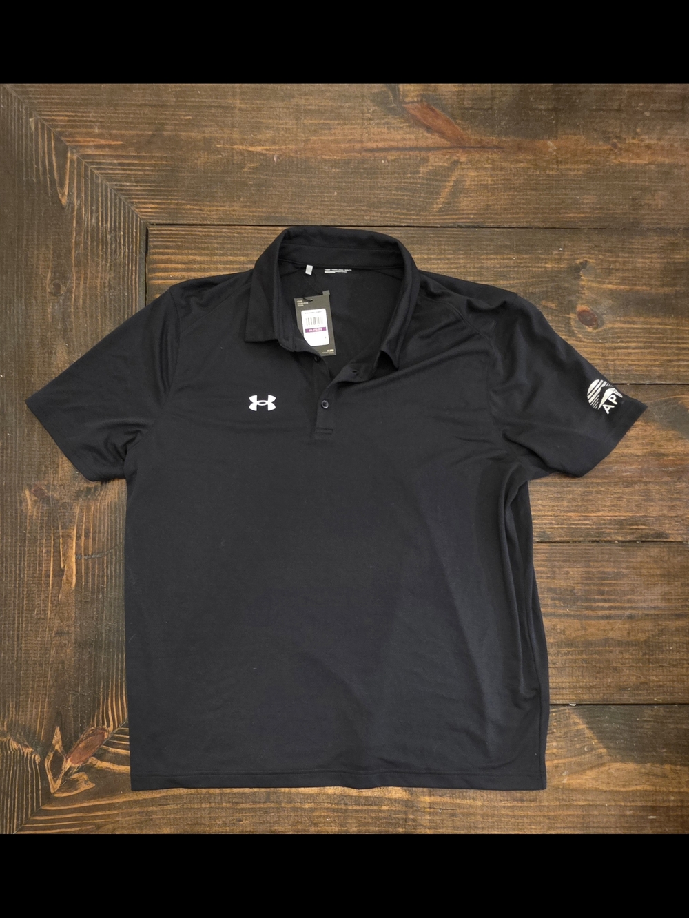 Under Armour Black Men's Polo Performance Shirt